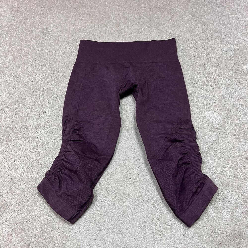 Lululemon Leggings Women’s Burgundy Capri Size 4